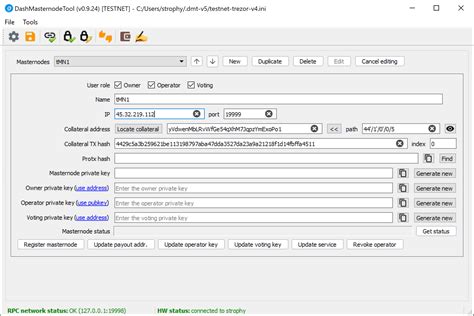 Evonode Setup — Dash latest documentation.